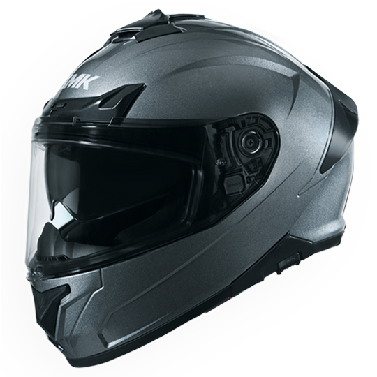 SMK TYPHOON UNICOLOR Full Face Helmet (GLDA600) ANTHRACITE